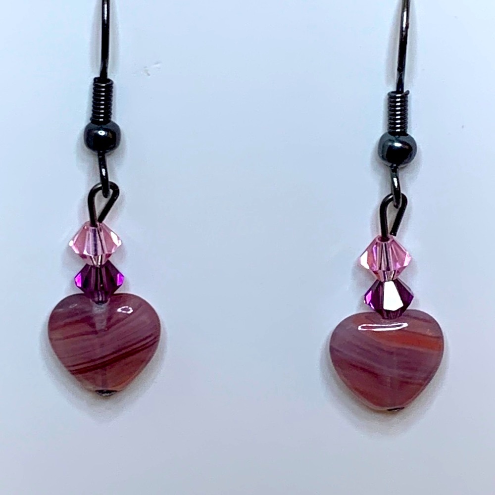 🐱Handmade Swarovski Crystal earrings